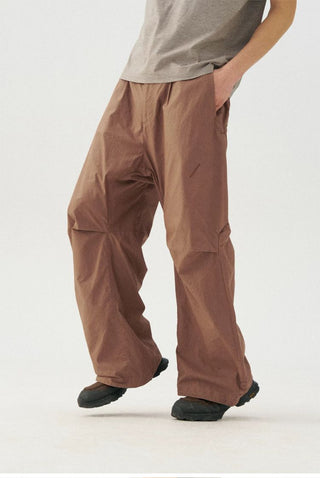 [Monterest] Enzyme Washed Wide Leg Work Pants