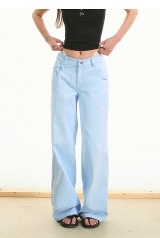 [NOTAWEAR] Cotton Straight Trousers