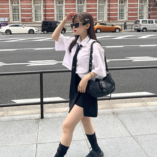 Cropped shirt