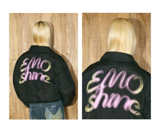 CONP Emo Shine Down Jacket (Black)