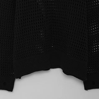 we mesh warmer round knit