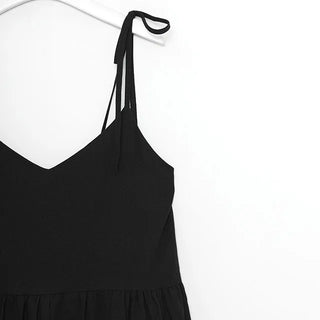 ribbon sleeveless cancan ops