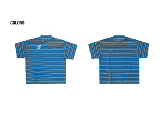[MASONPRINCE] Striped Polo Shirt