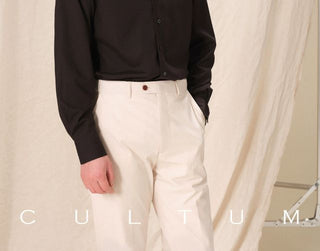 [CULTUM] One-Piece Collar Wrinkle-Free Shirt