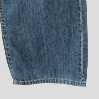 Summer denim wide-leg pants