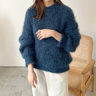 Brushed round knit