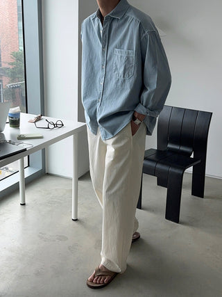 Weekly Pocket Pigment Shirt