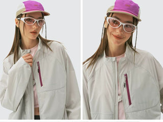 [Monterest] Packable Water-Resistant Zip-Up Jacket