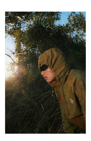 [CONP] Tie-Dye Outdoor Hooded Nylon Jacket