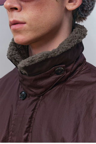 [Monterest] Detachable Fur Collar Deck Jacket