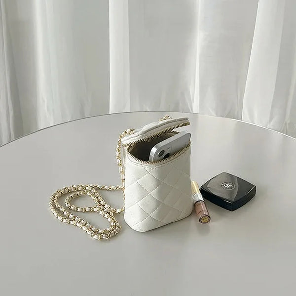 Sienna Quilted Square Mini Chain Bag