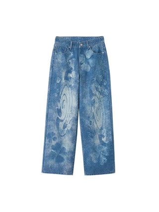 [CONP] Lucky Clover Wide Leg Jeans