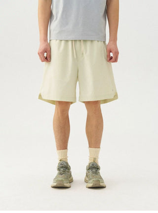 [Monterest] Quick-Dry Mesh Panel Sports Shorts