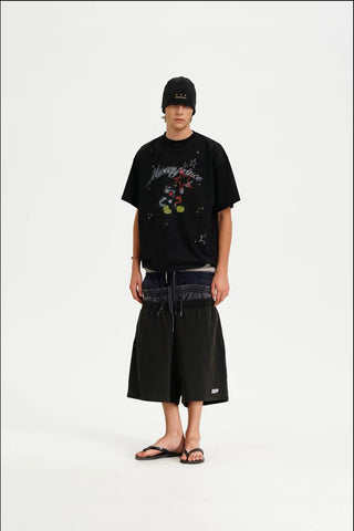 [MASONPRINCE] Studded Bear Graphic Tee