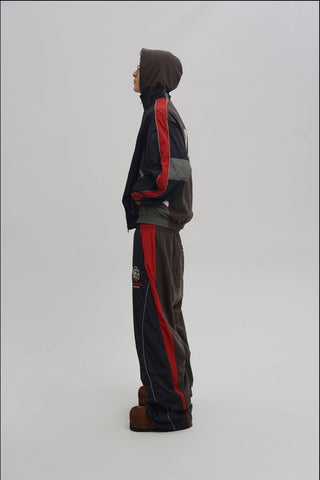 [MASONPRINCE] Deconstructed Patchwork Tracksuit