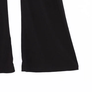 Bootcut slim pants