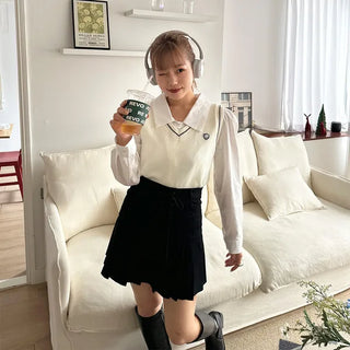 Vest and shirt set