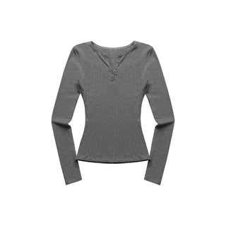 [NECY] Solid Basic Henley