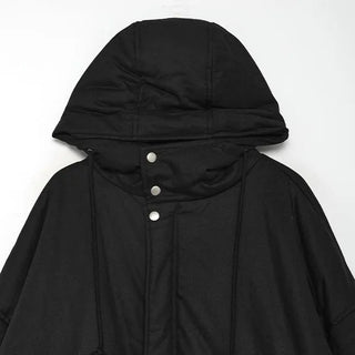 Hooded long jumper