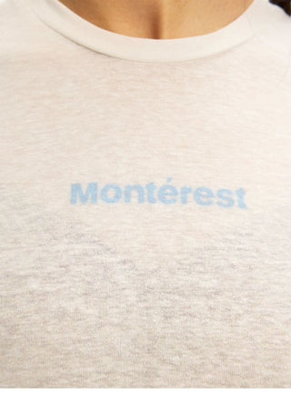 [Monterest] 3A Antibacterial Slim Fit Logo T-Shirt
