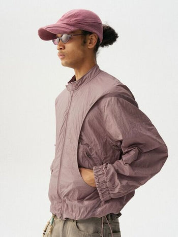[Monterest] Outdoor Reflective Logo Spiral Jacket