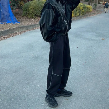 Stitched sweatpants