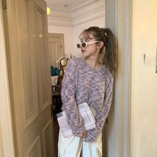 Mixed-color knit