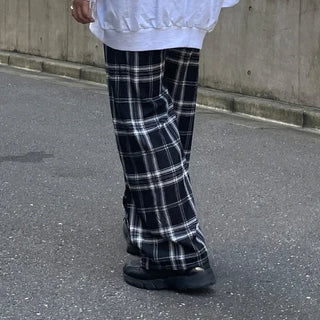 Color Check Easy Pants