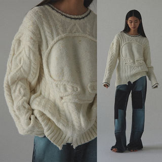CONP Twist Sweater (Ivory)