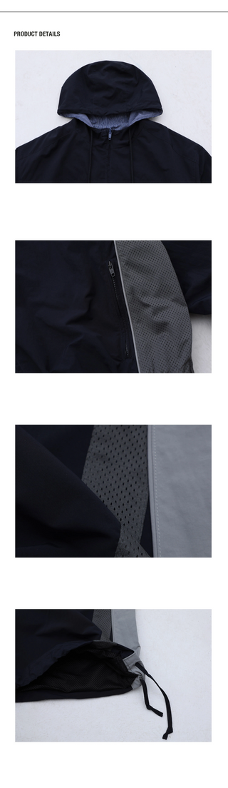 [MASONPRINCE] Two-Way Colorblock Coach Tracksuit