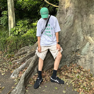 Colored cotton cap