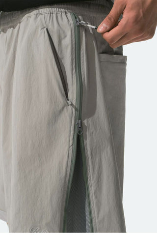 [Monterest] Double Layer Side Zip Outdoor Shorts