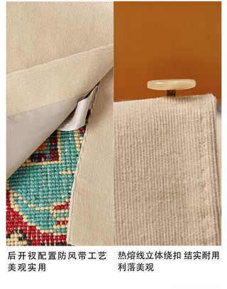 [CULTUM] Double-Breasted Cotton Corduroy Suit Set
