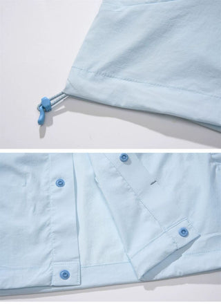 [Monterest] Water Repellent Lightweight Snap Shirt