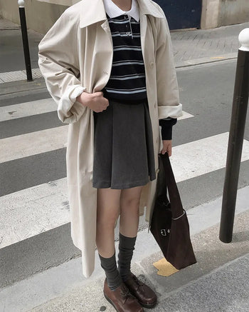 Premium Single Trench Coat