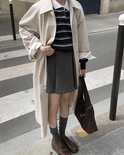 Premium Single Trench Coat