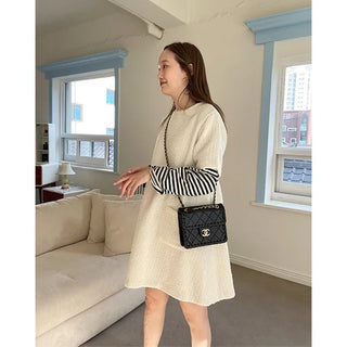 Tweed mini dress