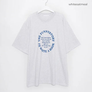 Lettering Logo Casual T-shirt