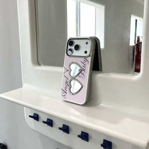 Appleacc-[MADE]-ANGEL-BABY-BABY-PINK-MIRROR-BUMPER-CASE