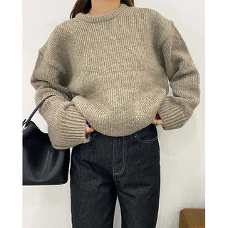 pumpkin round knit