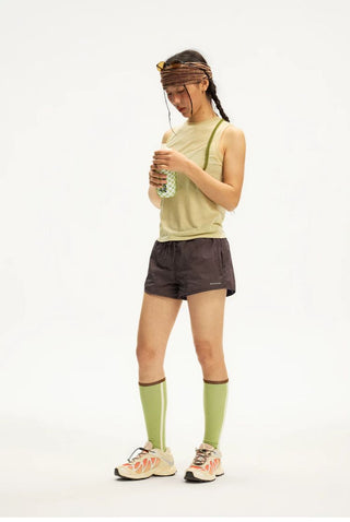 [Monterest] Layered A-Line Running Shorts