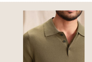 [CULTUM] Knit Polo Shirt