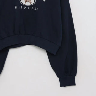 Dog Crop Sweatshirt