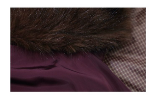 [MASONPRINCE] Hooded Plaid Puffer Jacket