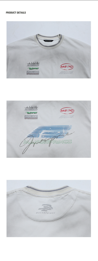 [MASONPRINCE] Racing Club T-shirt
