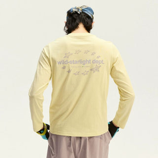 [Monterest] Quick-Dry Star Print Long Sleeve Tee