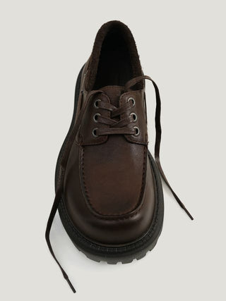 MASONPRINCE Leather Boat Shoes