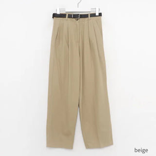Belted Pants