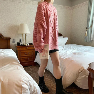 Shoulder slit knit