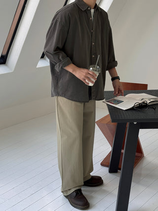 Karen Pigment Oversized Shirt